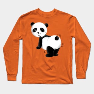 Panda Twerking Long Sleeve T-Shirt